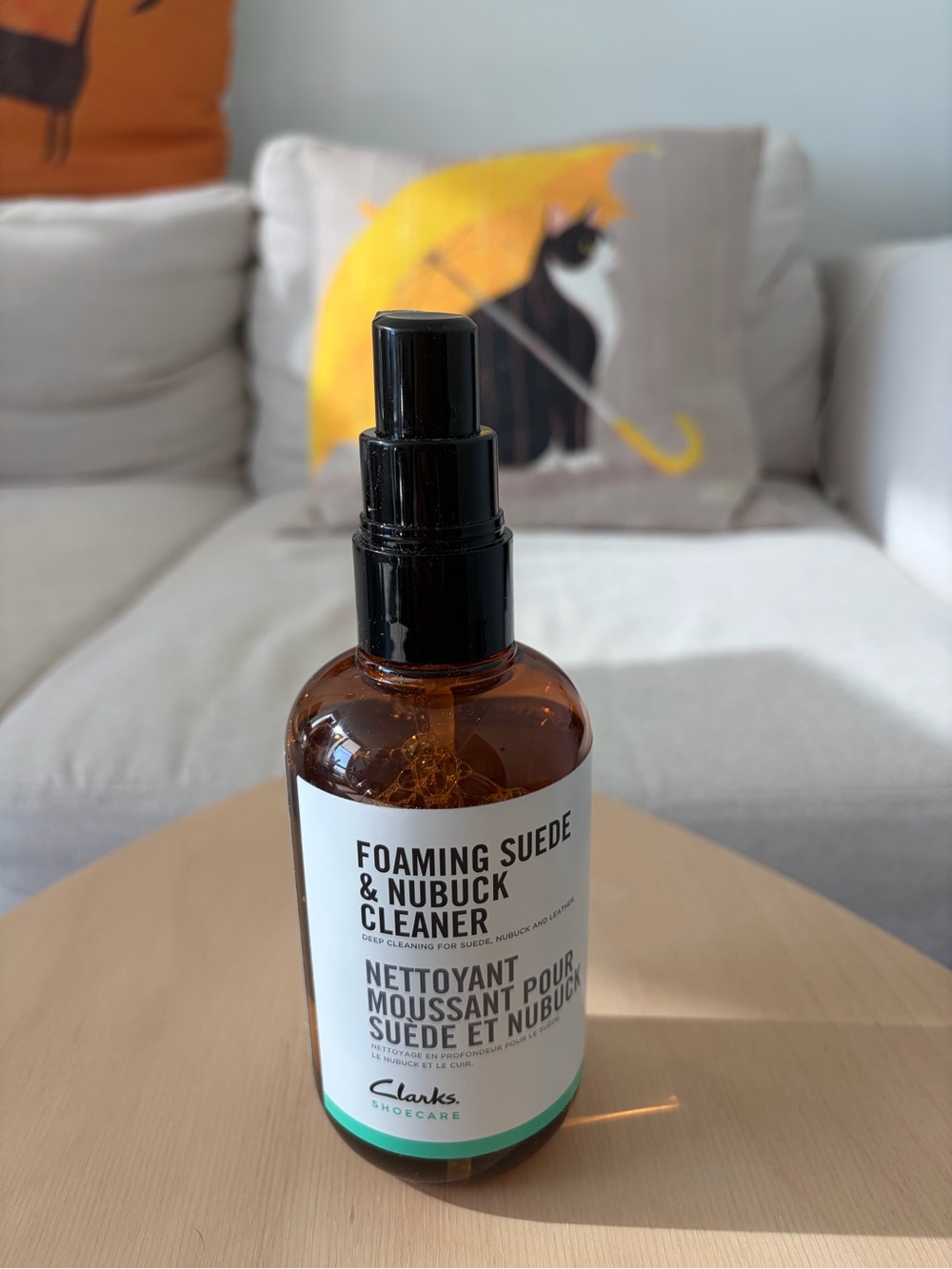 Clarks Foaming Suede & Nubuck Cleaner - New, 200ml 6.7 fl oz